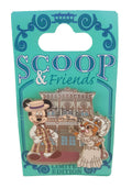 Disney Pin - Scoop and Friends - Scoop and Eunice McGillicutty
