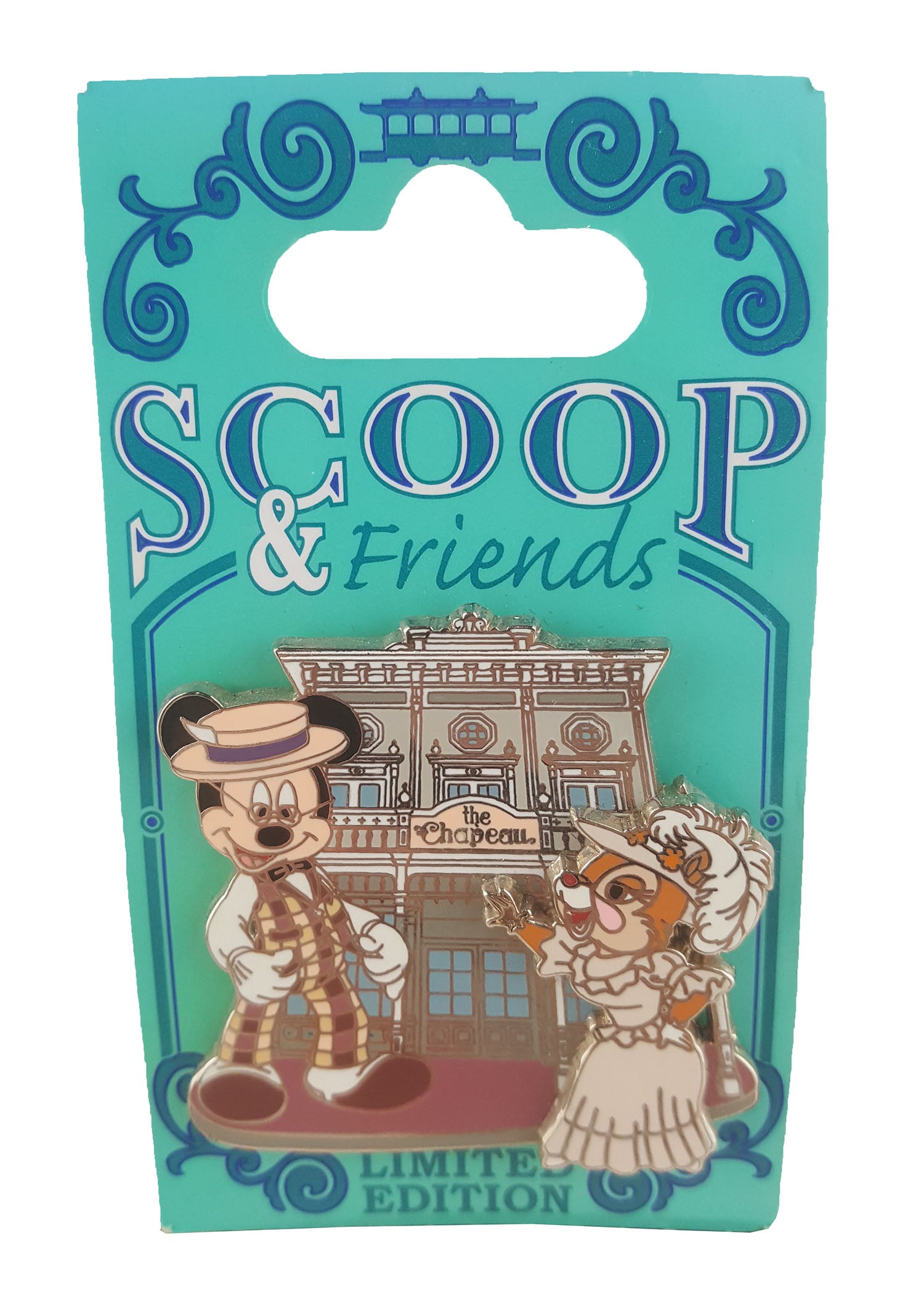 Disney Pin - Scoop and Friends - Scoop and Eunice McGillicutty