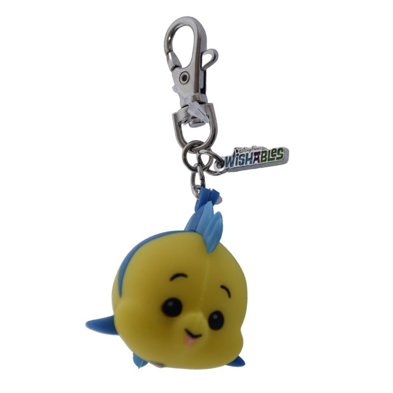 Disney Parks Keychain - Wishables - The Little Mermaid - Flounder