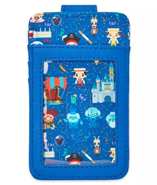 Disney Parks Card Holder - Park Icons - Blue - alternate view 2