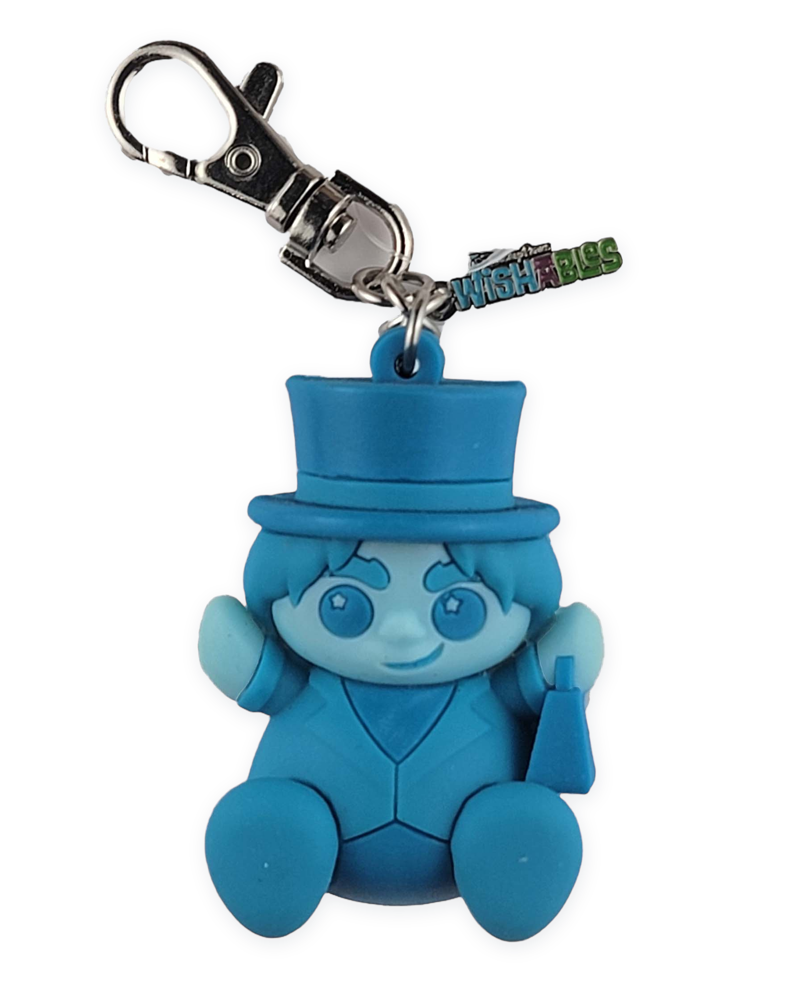 Disney Parks Keychain - Wishables - Haunted Mansion - Hitchhiking Ghost - Phineas