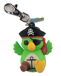 Disney Parks Keychain - Wishables - Pirates of the Caribbean - Parrot