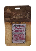 Disney Parks Magnet - Pirates of the Caribbean - Poster - Gather Ye Crew - Wooden - front view