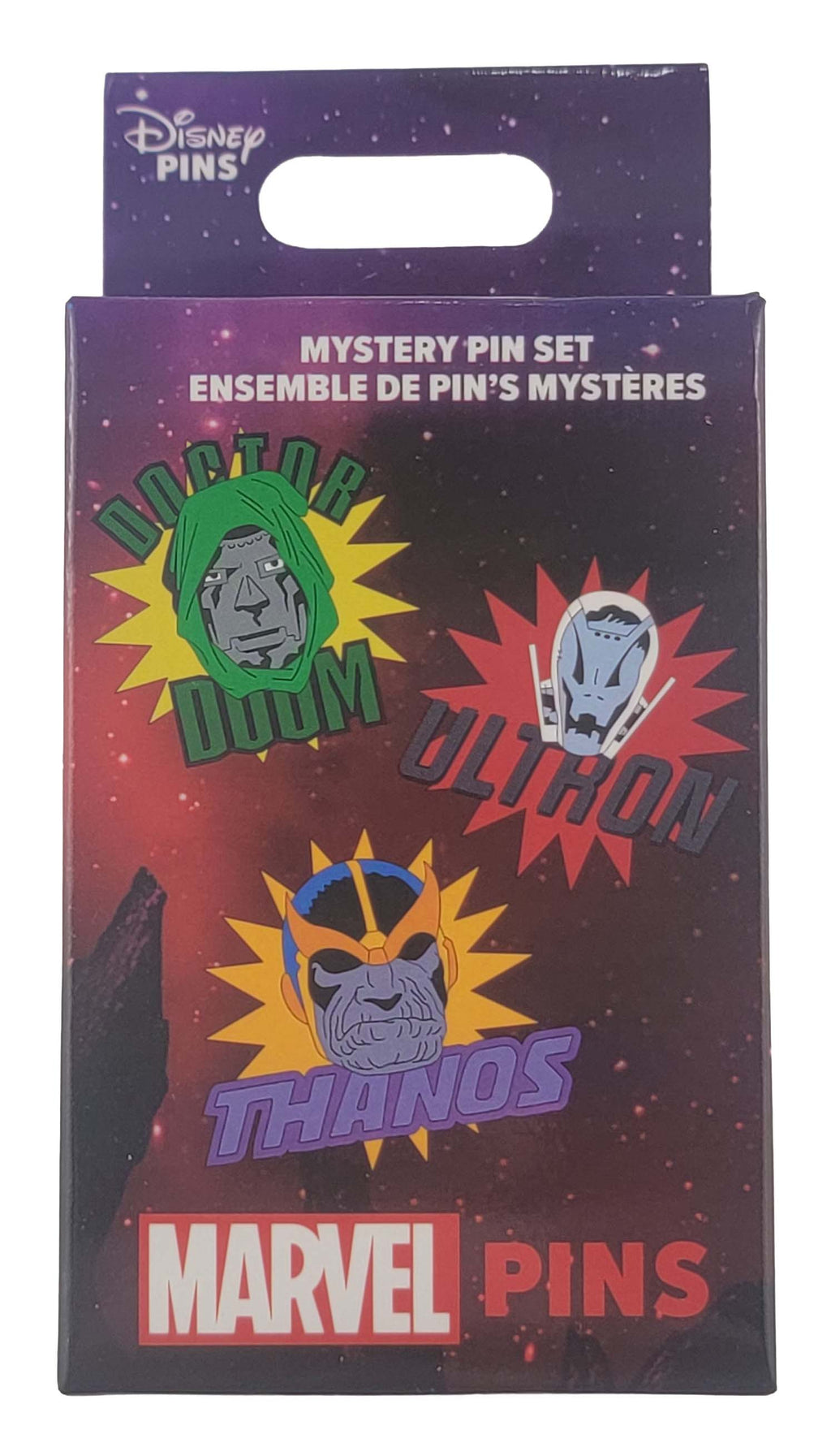 Disney Pin - Marvel Villains Mystery Box - 2 Random Pins - Sealed