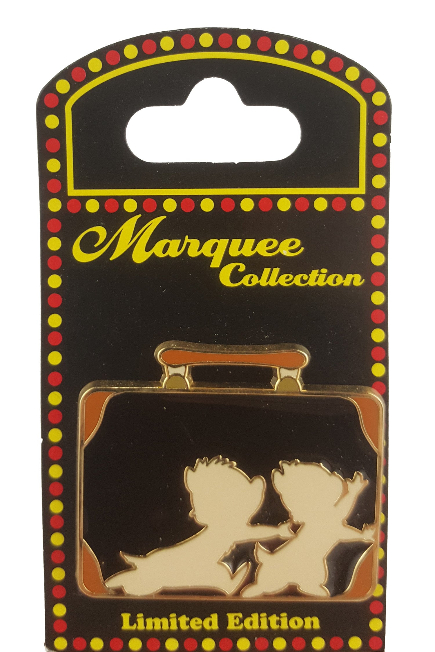 Disney Pin - Marquee - Luggage - Chip and Dale