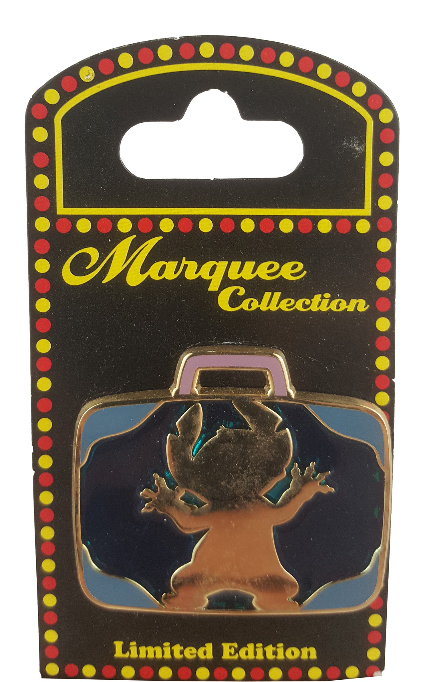 Disney Pin - Marquee - Luggage - Lilo and Stitch - Stitch