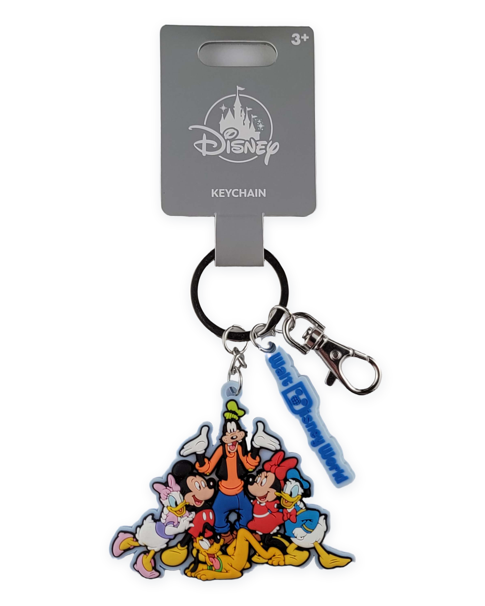 Disney Parks Keychain - Mickey Mouse and Friends - Soft Touch