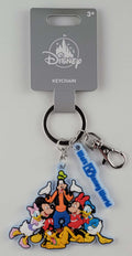Disney Parks Keychain - Mickey Mouse and Friends - Soft Touch