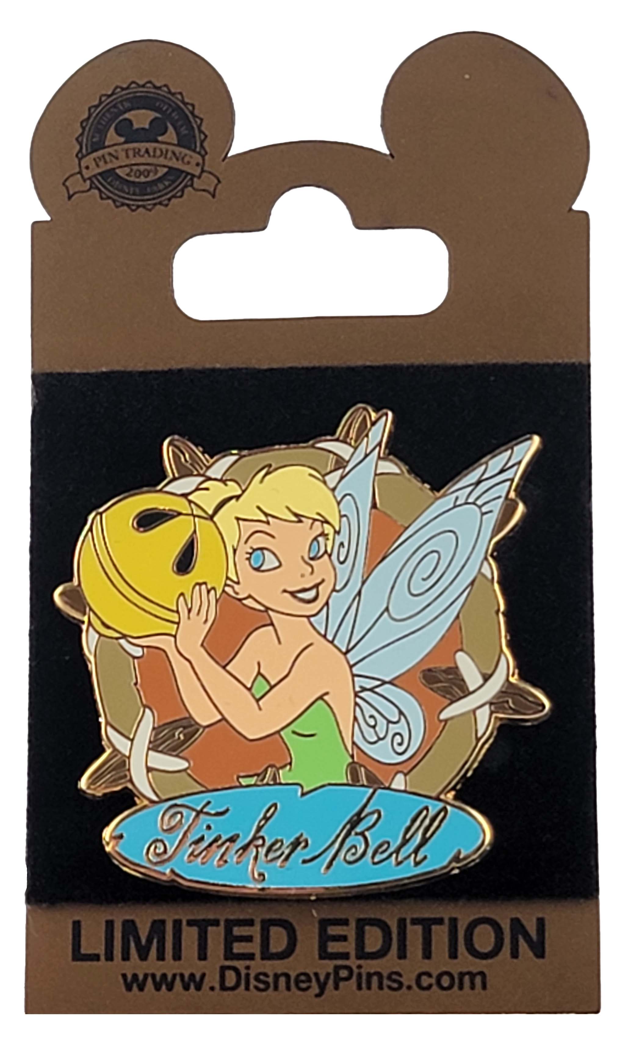 Disney Pin - Gold Card Collection - Fairies - Tinker Bell