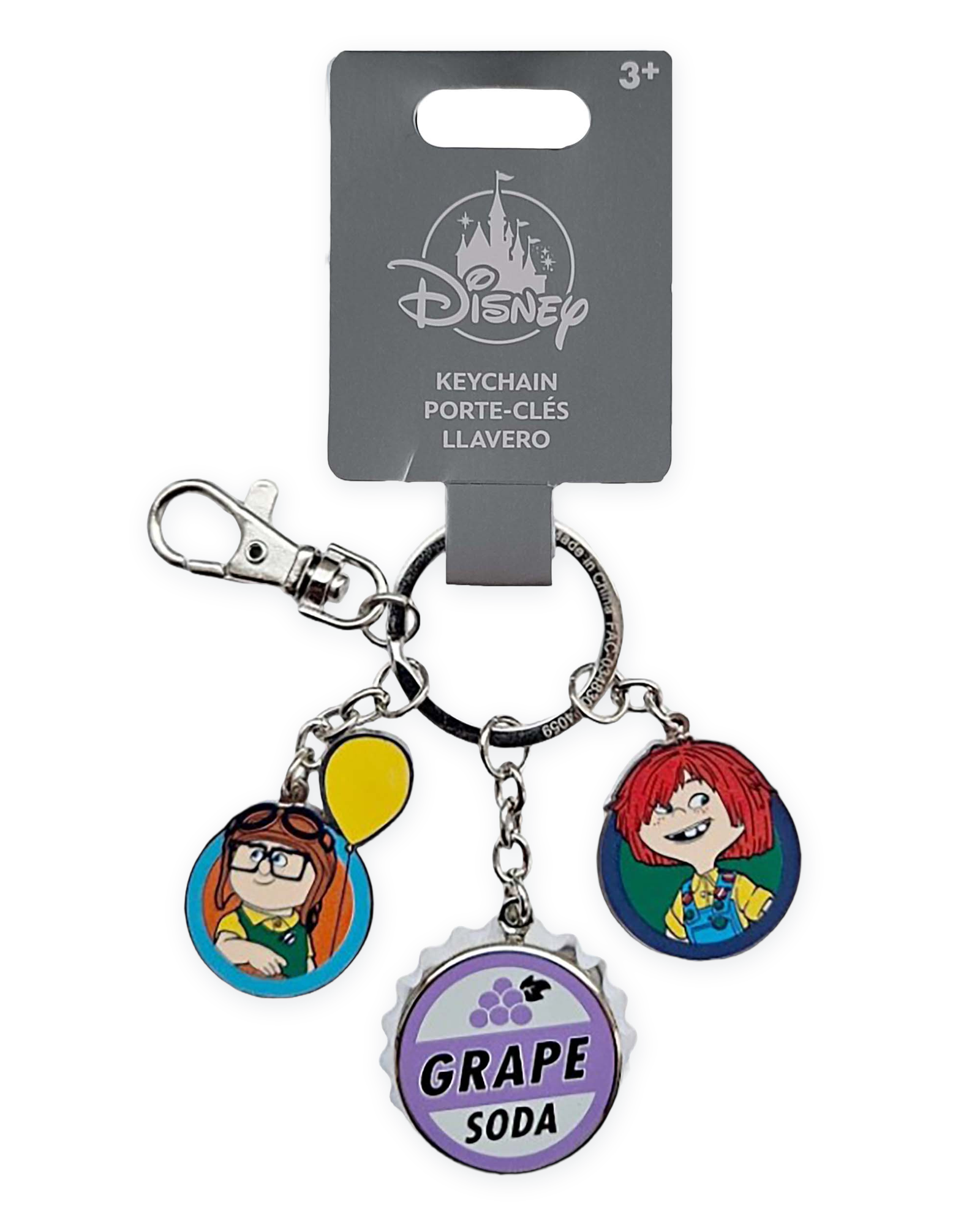 Disney Parks Keychain - Pixar UP Charms