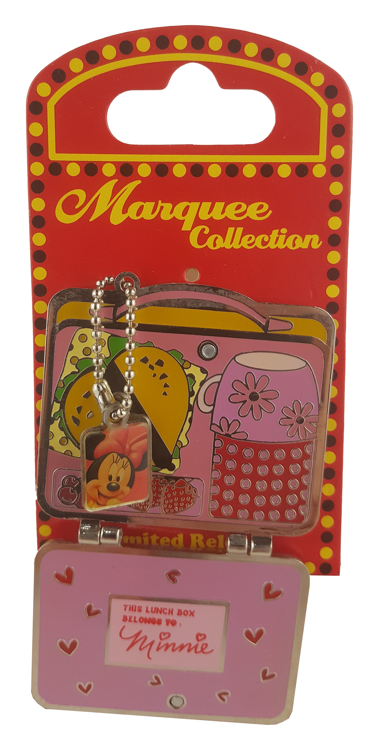 Disney Pin - Marquee Collection - Lunch Box - Minnie Mouse, view 2