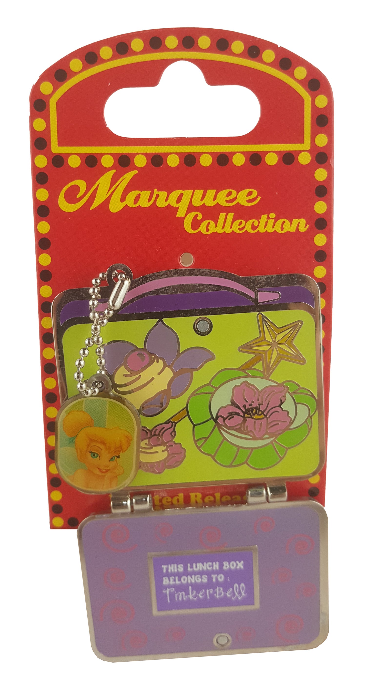 Disney Pin - Marquee Collection - Lunch Box - Tinker Bell, view 2