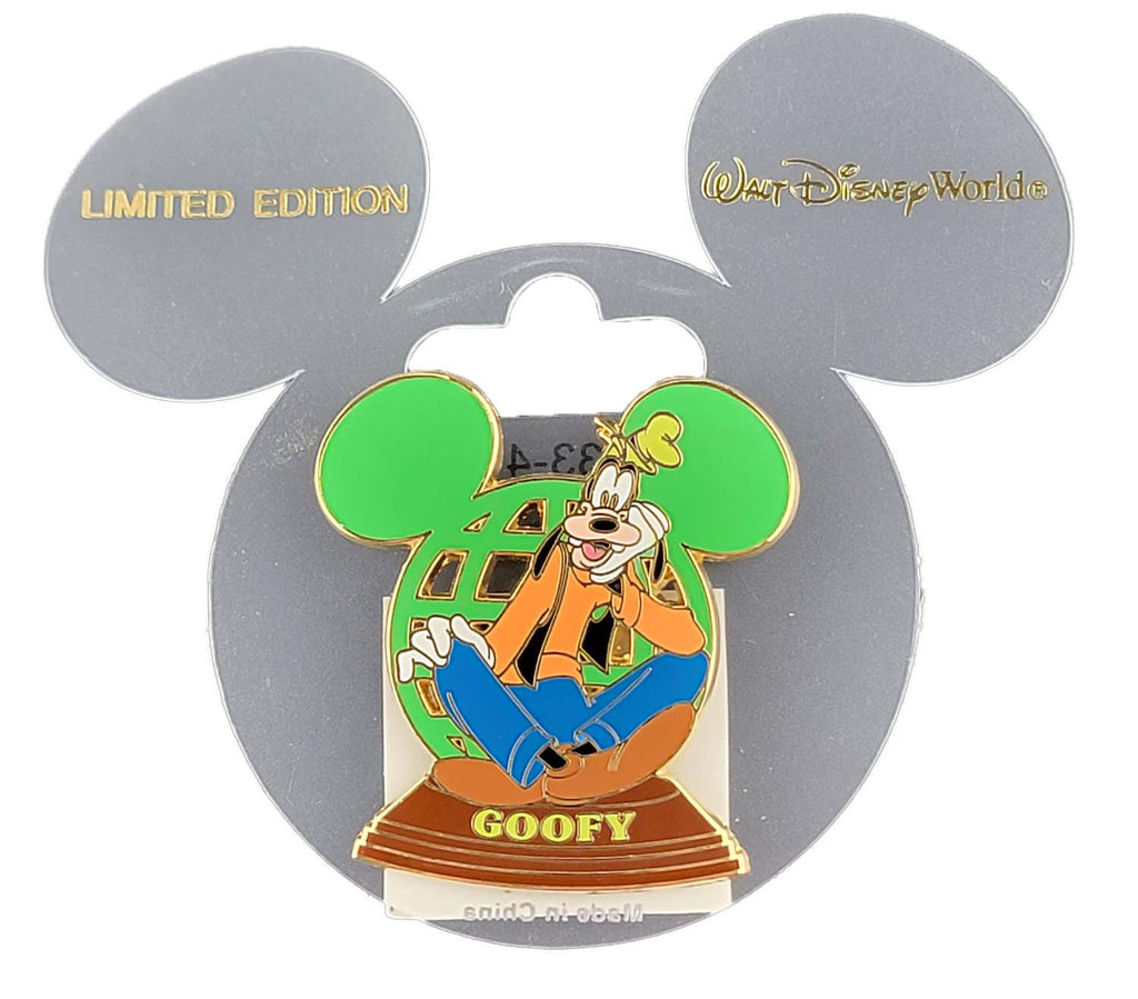 Disney Pin - Resort Ear Globe - Goofy, view 1