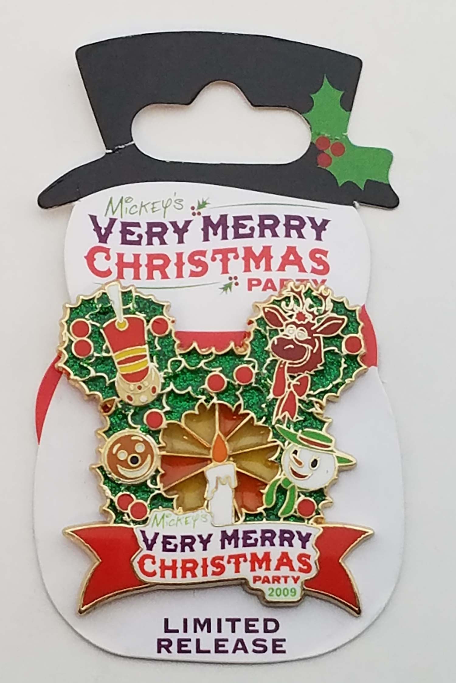 Disney Pin - Mickey's Very Merry Christmas Party 2009 - Logo