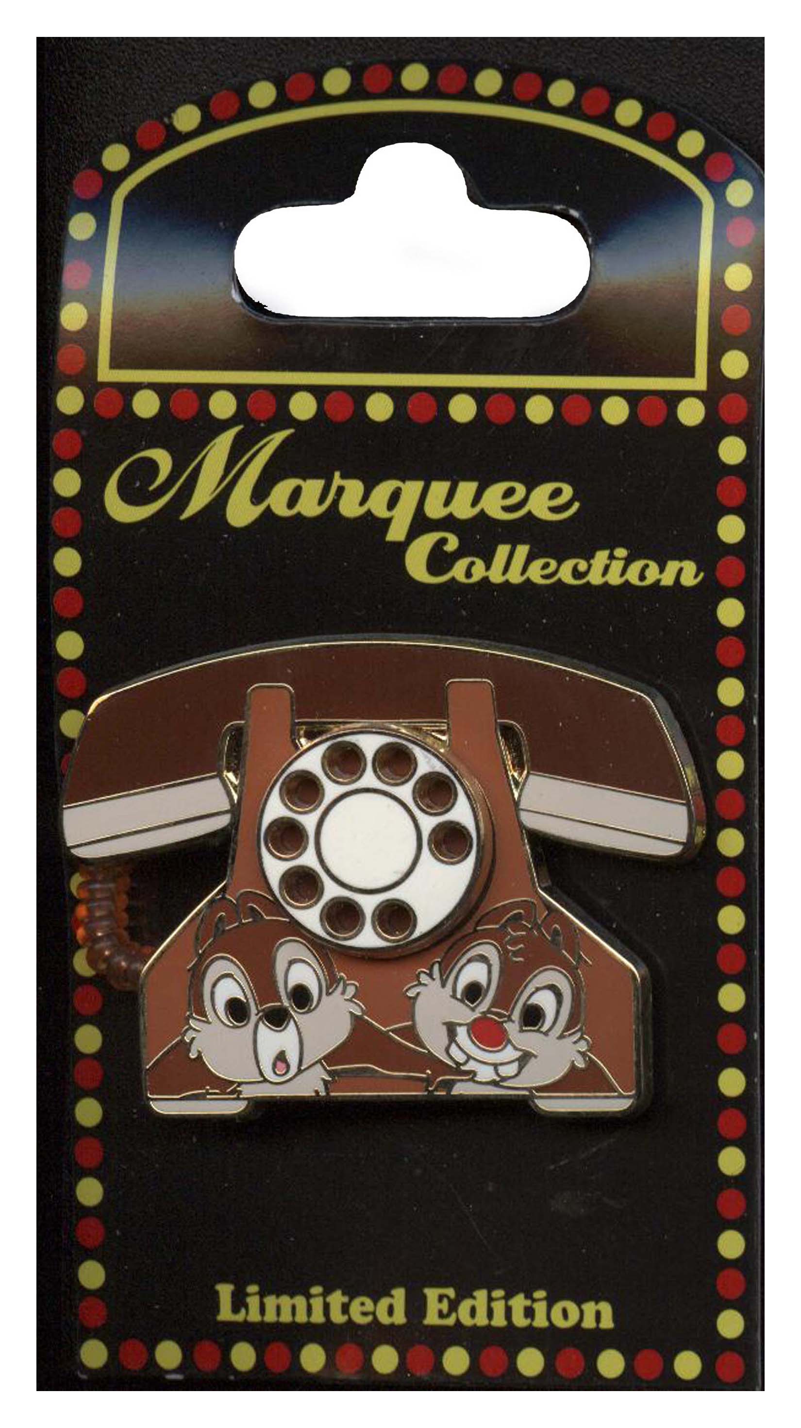 Disney Pin - Marquee - Telephones - Chip and Dale