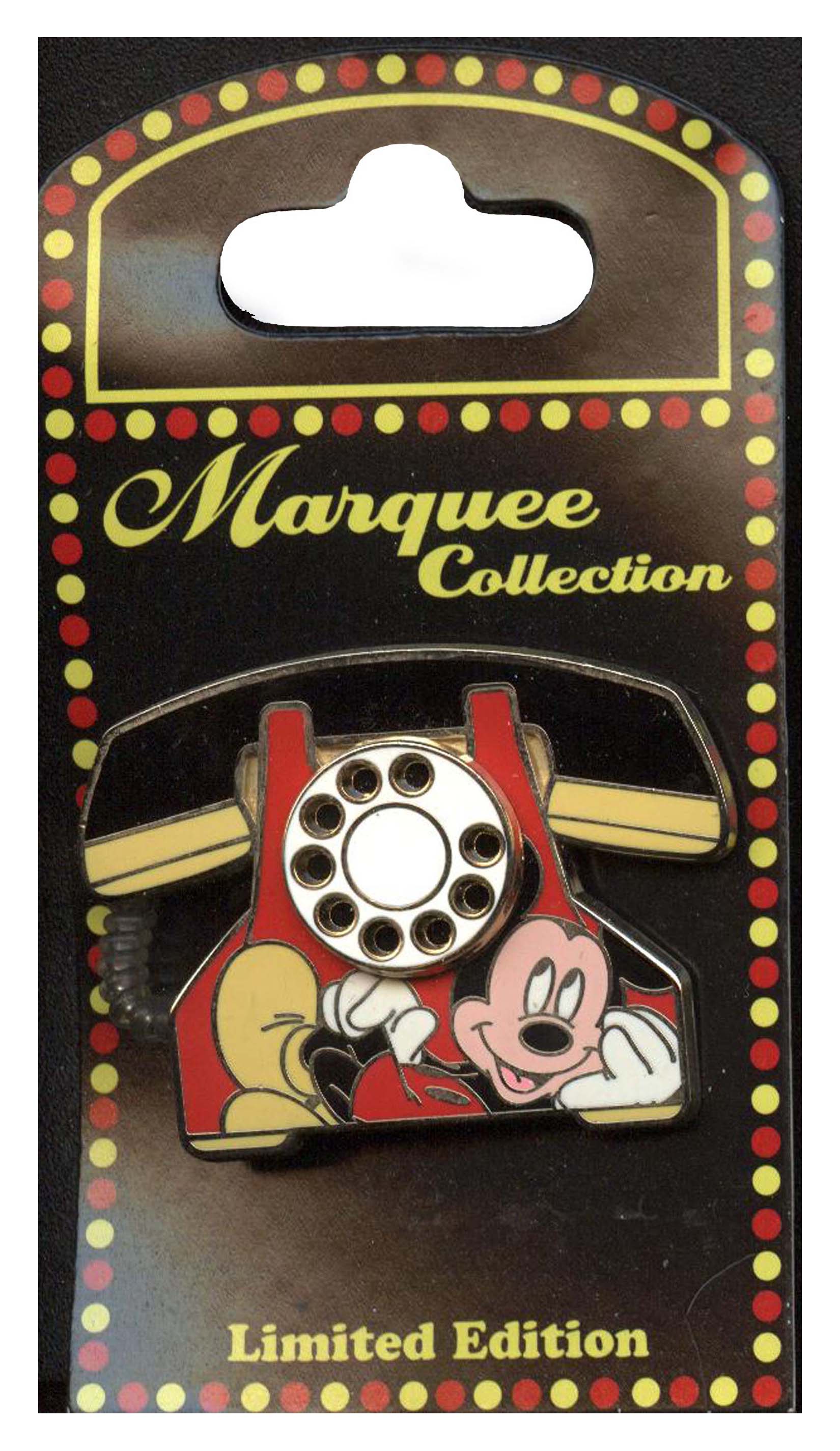 Disney Pin - Marquee - Telephones - Mickey Mouse