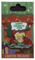 Disney Pin - Happy Holidays 2009 - Contemporary Resort - Tinker Bell