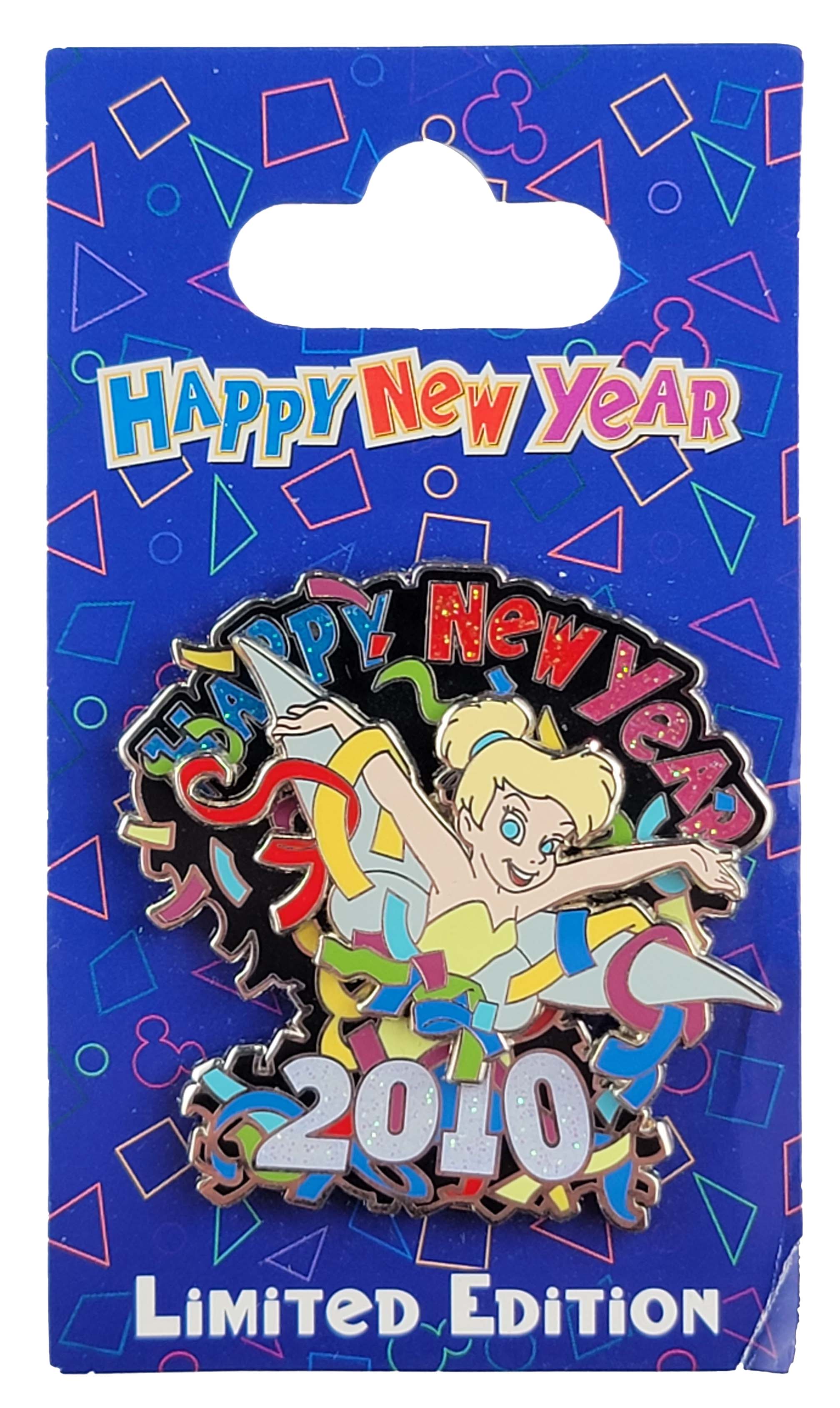 Disney Pin - Happy New Year 2010 - Tinker Bell