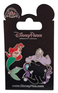 Disney Pin - The Little Mermaid - Ariel and Ursula - 2 Pin Set