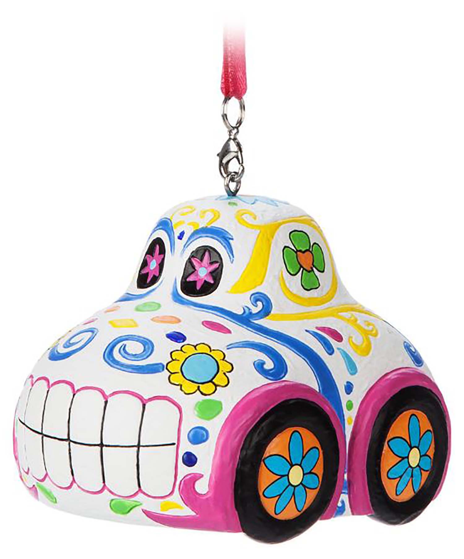 Disney Parks Ornament - Cars Land - Coco - Sugar Skull Car