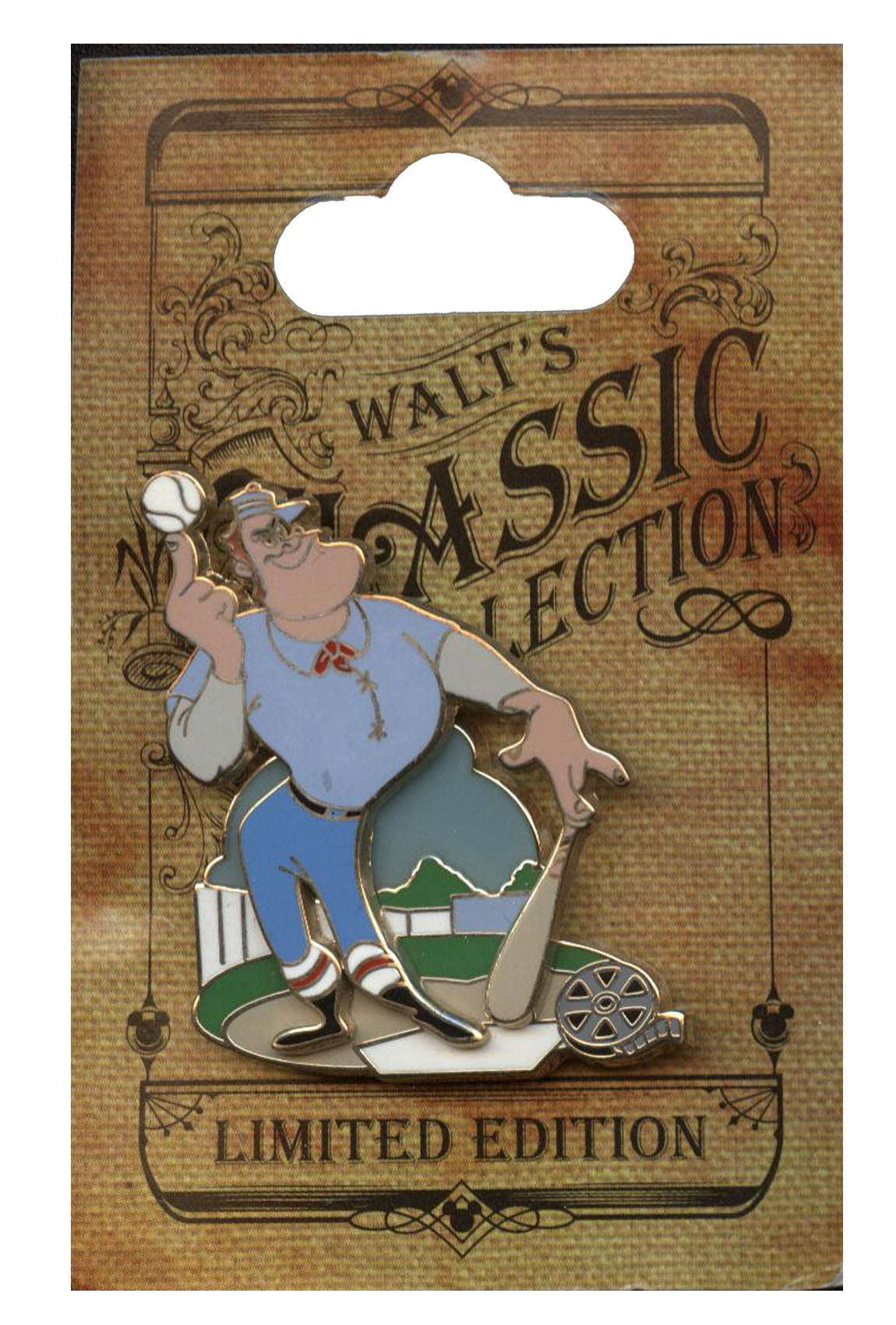 Disney Pin - Walt's Classic Collection - Make Mine Music - Casey at the Bat - front view