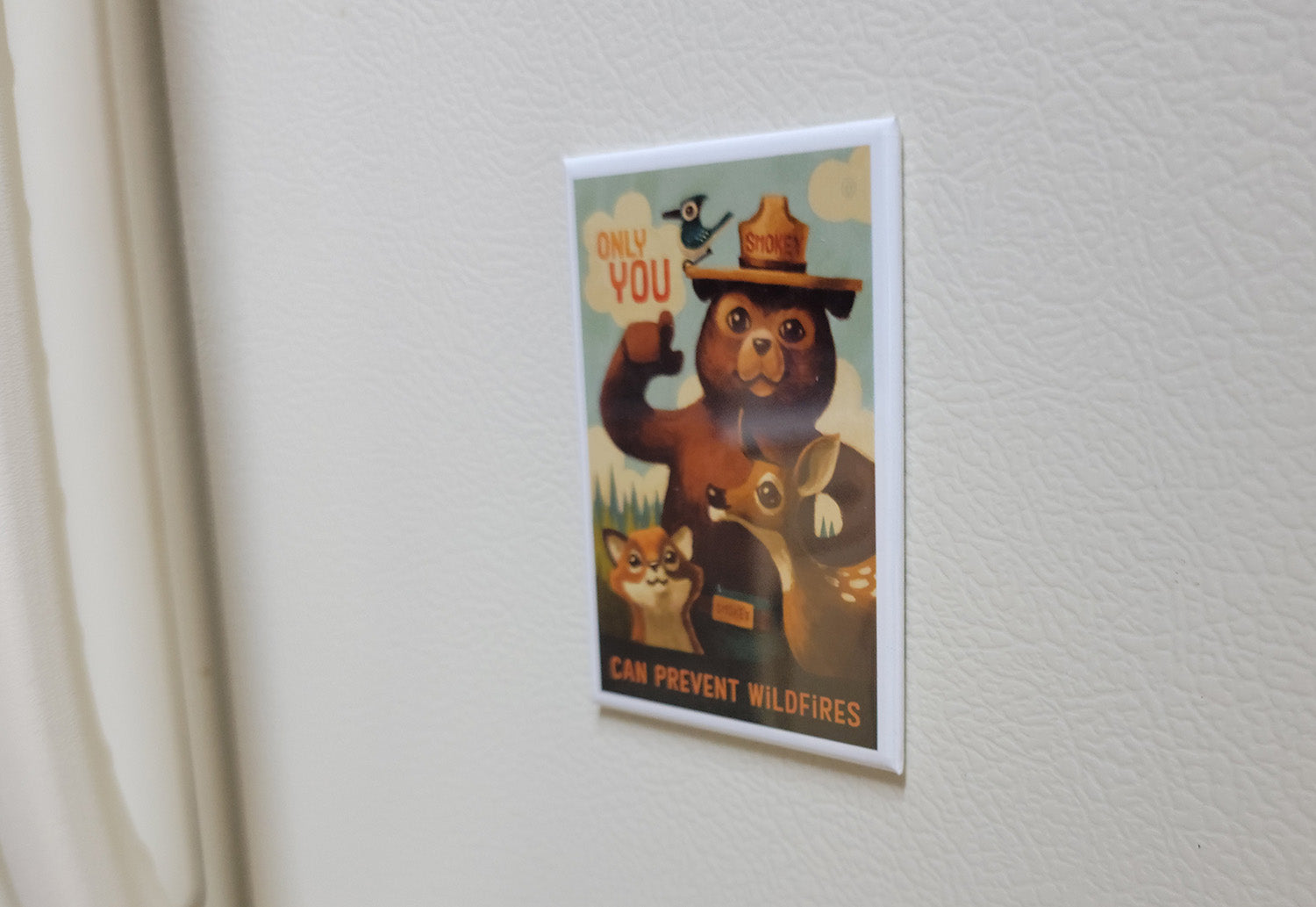 Disney Parks Magnet - Smokey the Bear - Only You Can Prevent Wildfires - alternate view 2