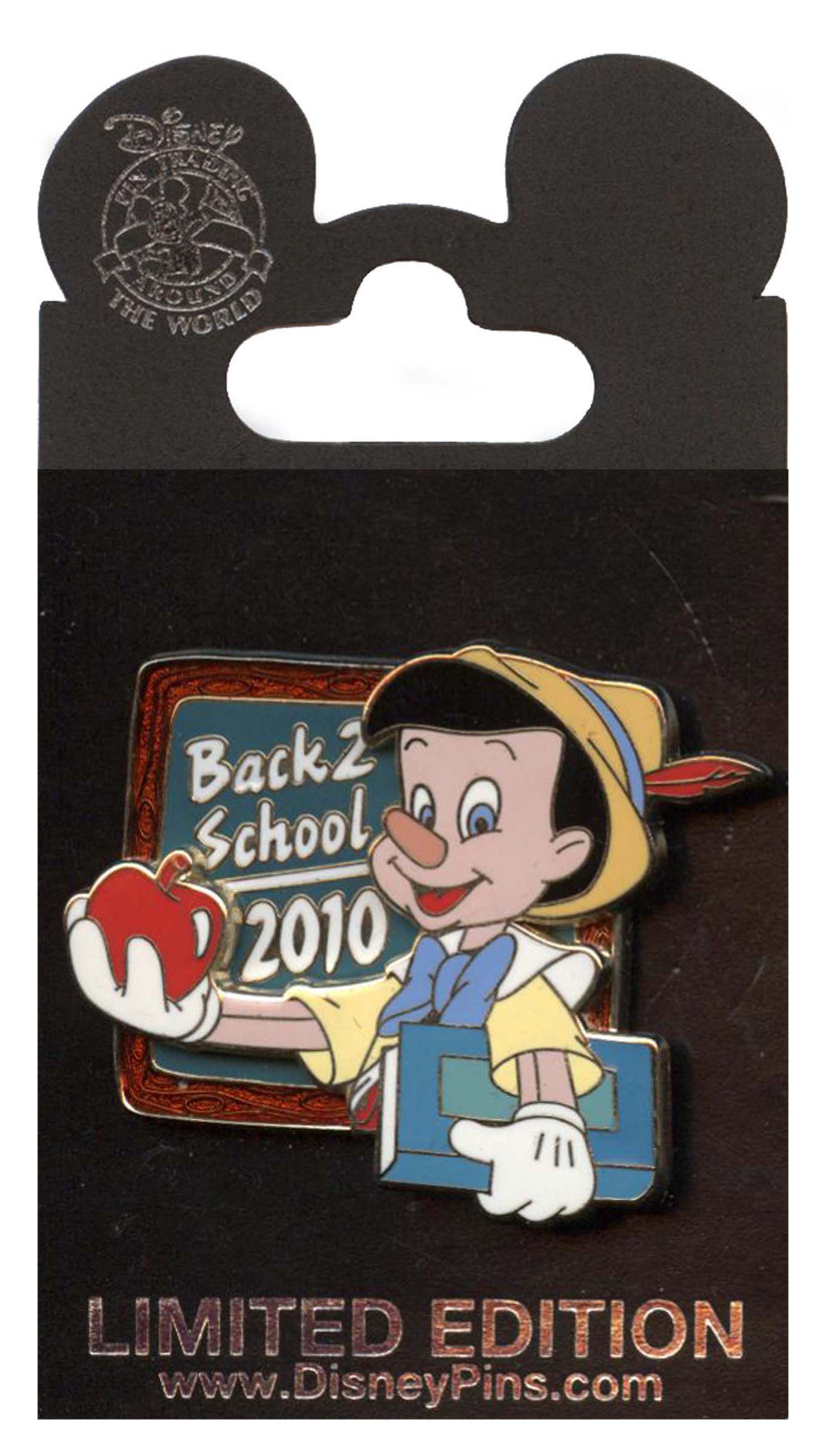 Disney Pin - Back to School 2010 - Pinocchio