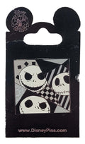 Disney Pin - The Nightmare Before Christmas - Jack Skellington Patchwork - front view
