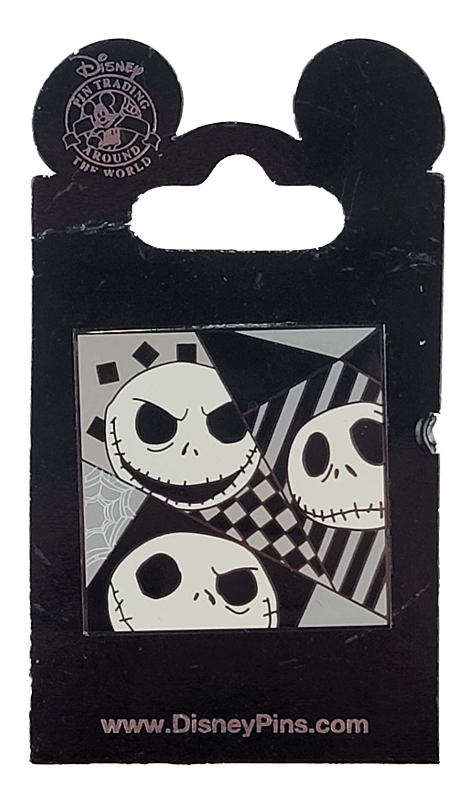Disney Pin - The Nightmare Before Christmas - Jack Skellington Patchwork - front view