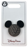 Disney Pin - Epcot - Mickey Mouse Icon - Spaceship Earth