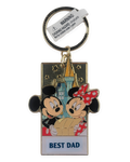 Disney Parks Keychain - Mickey & Minnie - Best Dad
