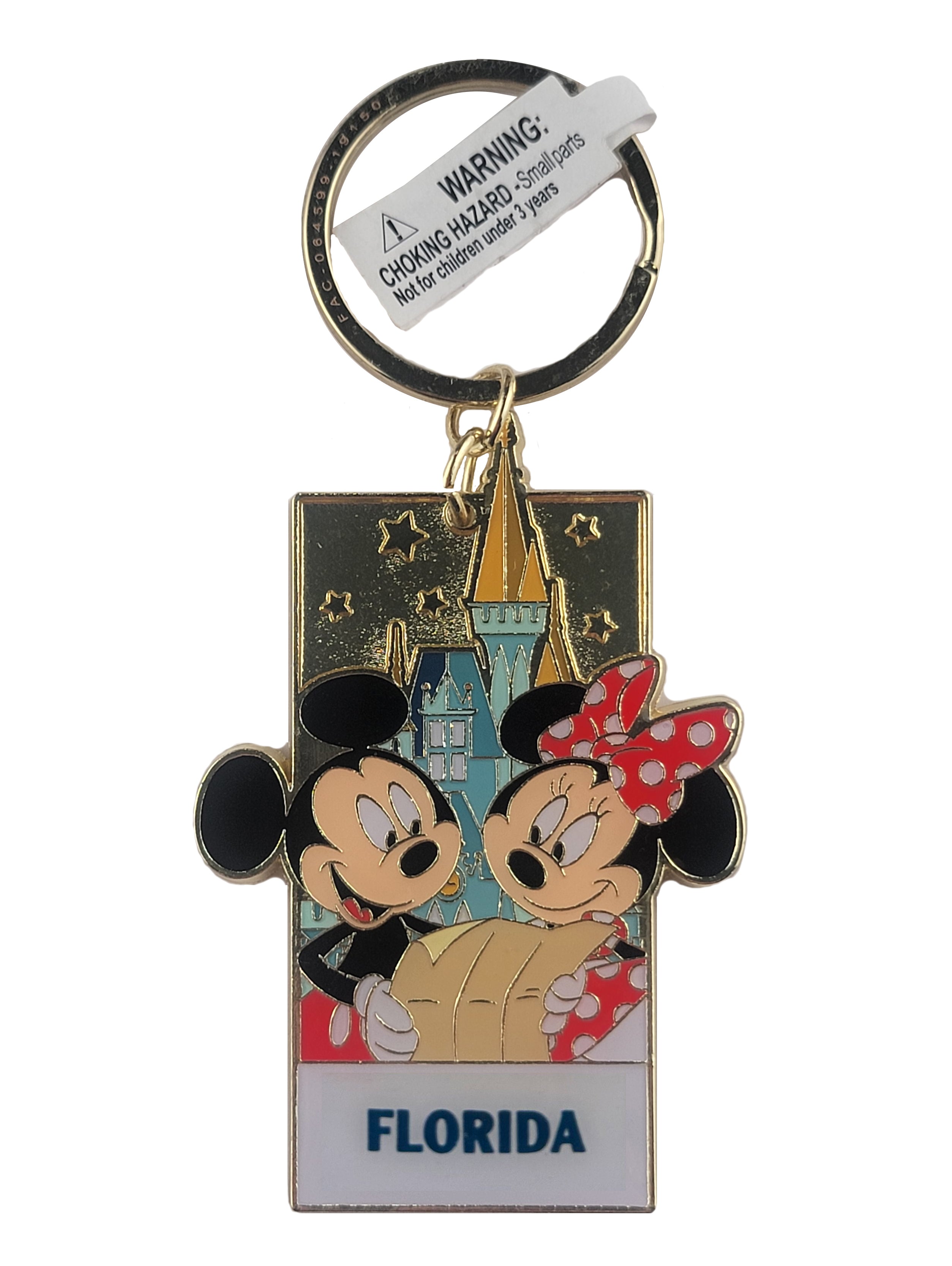 Disney Parks Keychain - Mickey & Minnie - Florida
