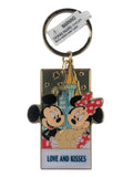 Disney Parks Keychain - Mickey & Minnie - Love and Kisses