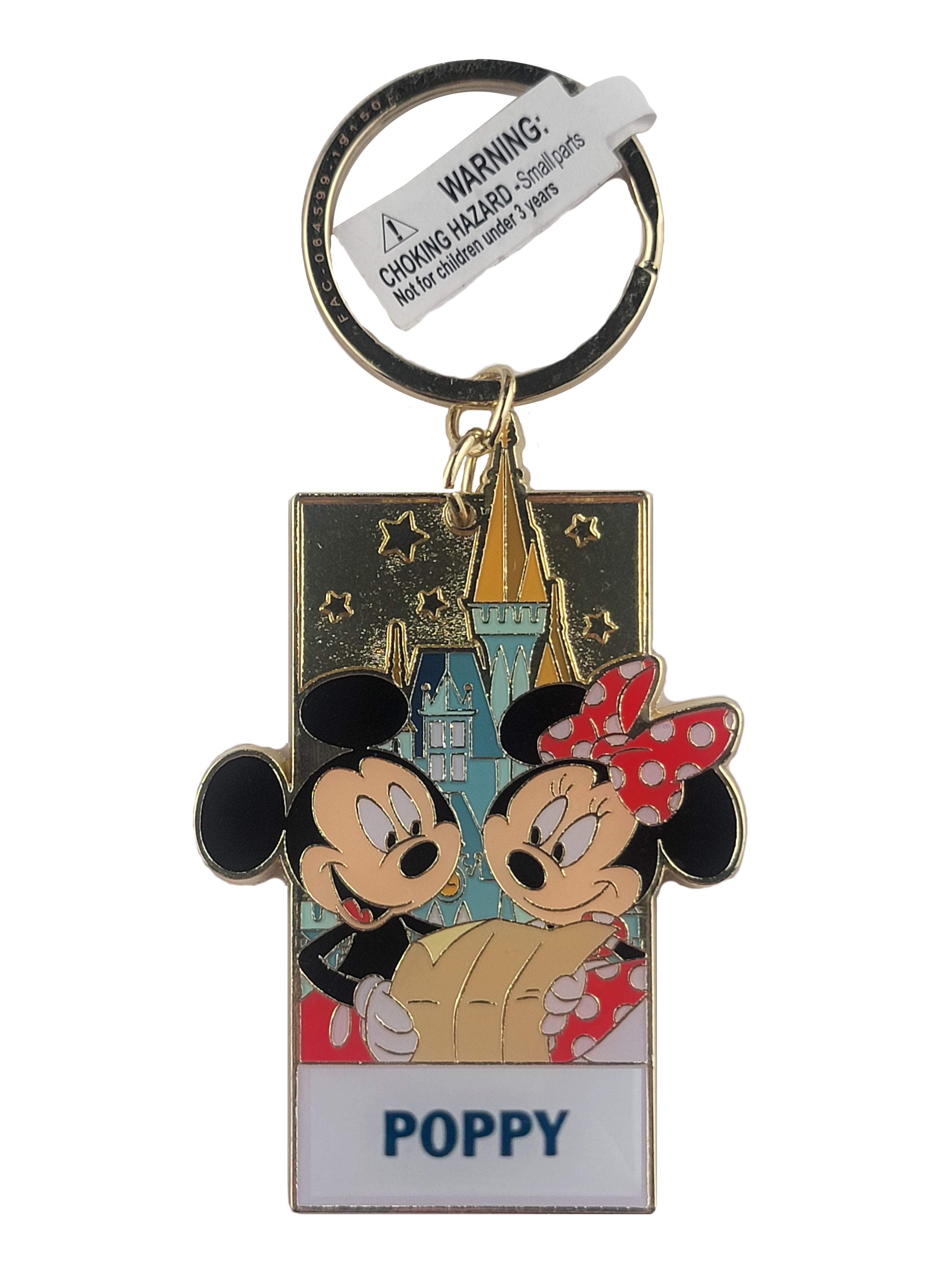 Disney Parks Keychain - Mickey & Minnie - Poppy