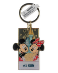 Disney Parks Keychain - Mickey & Minnie - #1 Son