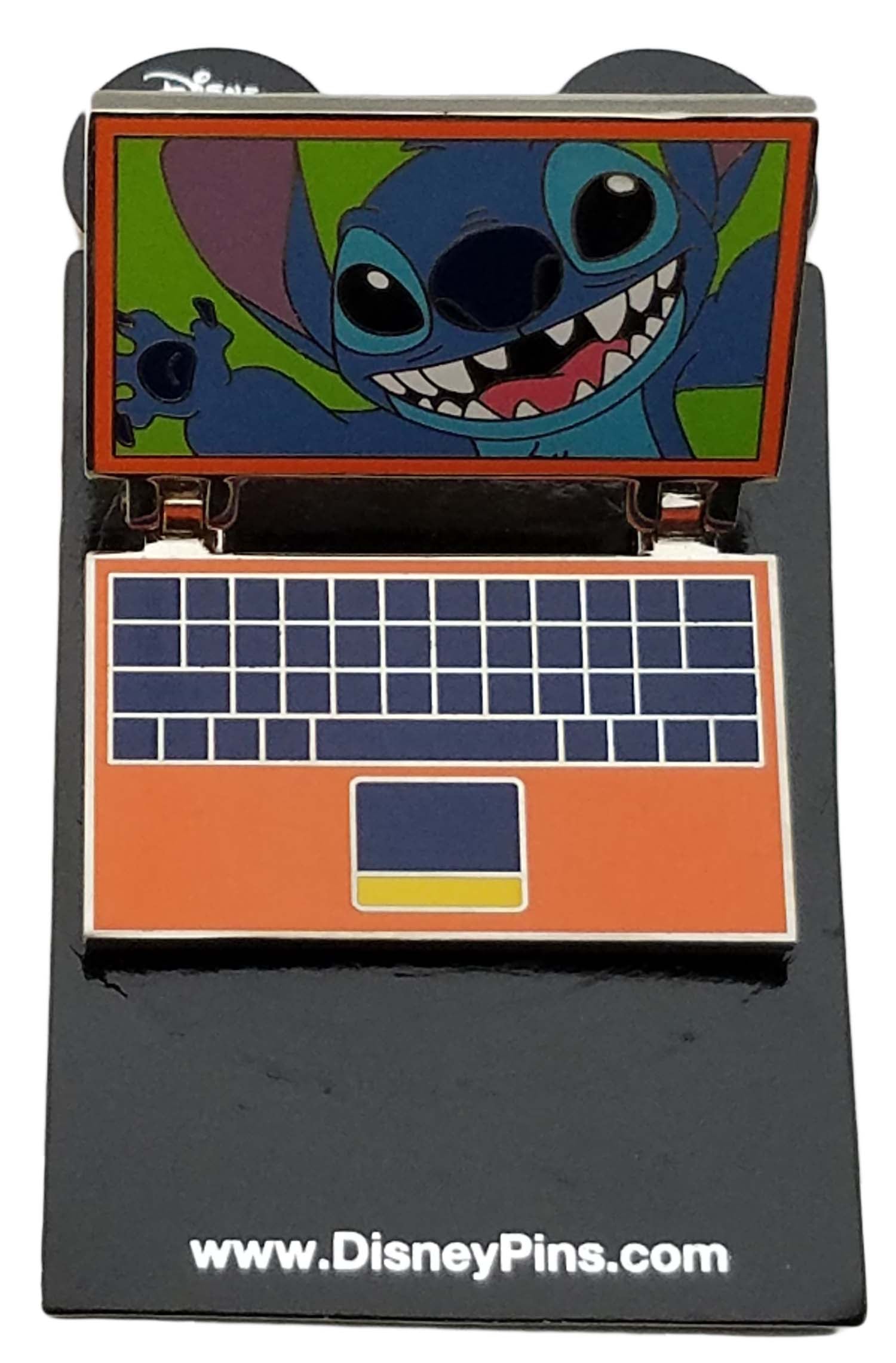Disney Pin - Laptop - Stitch, view 2