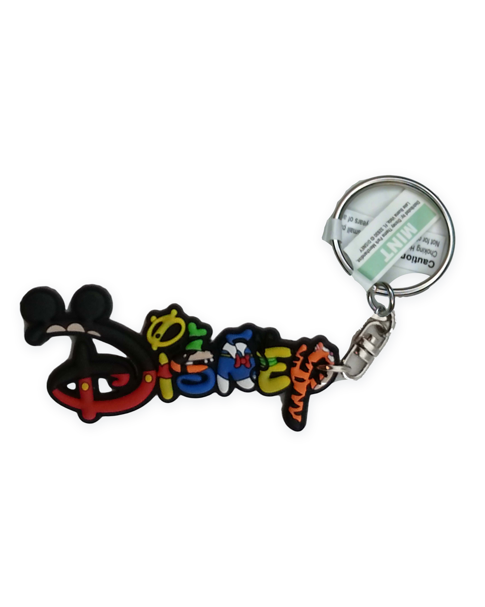 Disney Parks Keychain - Soft Touch - Disney Letters - Key Chain