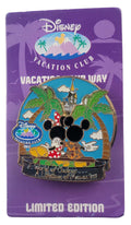 Disney Pin - Disney Vacation Club - Mickey and Minnie - A World of Choices - Spinner, view 1