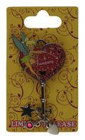 Disney Pin - Tinker Bell Birthstone Collection 2011 - January - front view