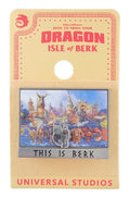 Universal Studios - Epic Universe Pin - How To Train Your Dragon - This is Berk - Hiccup and Toothless