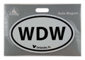 Disney Parks Auto Magnet - WDW Oval - Orlando, FL - front view