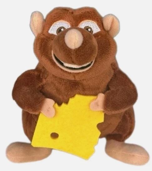 Disney Parks - Magnetic Shoulder Plush - Ratatouille - Paris Emile