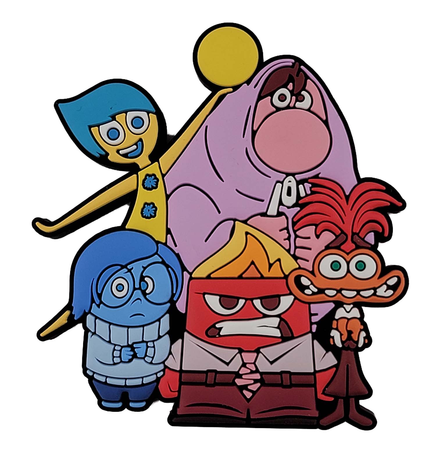 Disney Parks Magnet - Inside Out Cast - front view
