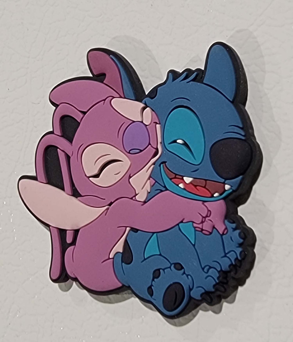 Disney Parks Magnet - Stitch and Angel - Hug - alternate view 2
