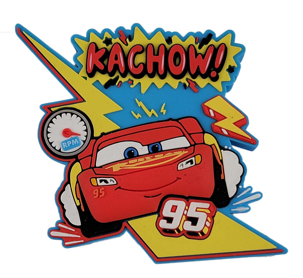 Disney Parks Magnet - Cars - Lightning McQueen - Ka-Chow - front view