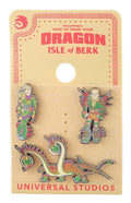 Universal Studios - Epic Universe Pin - How To Train Your Dragon - Thorston twins Tuffnut, Ruffnut, & Barf Belch