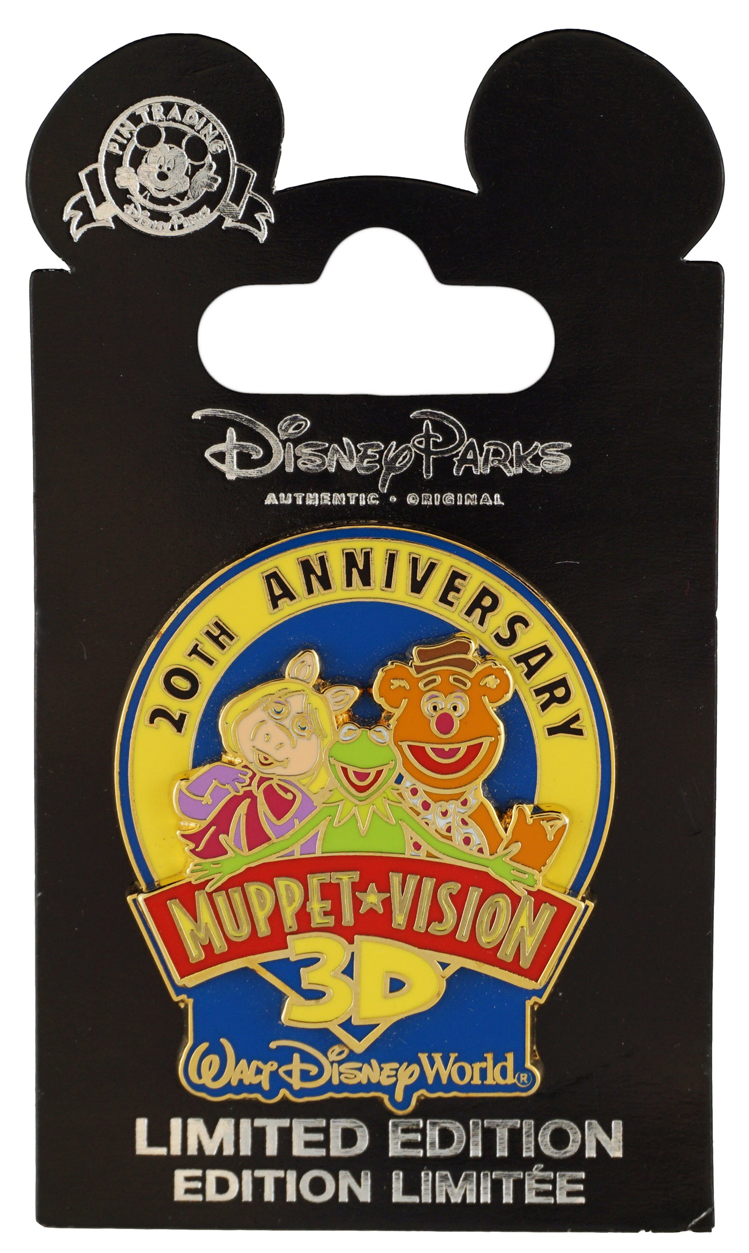 Disney Pin - Muppets - MuppetVision 3D - 20th Anniversary
