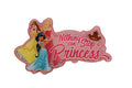 Disney Parks Magnet - Nothing Can Stop A Princess - Jasmine Belle Aurora - front view