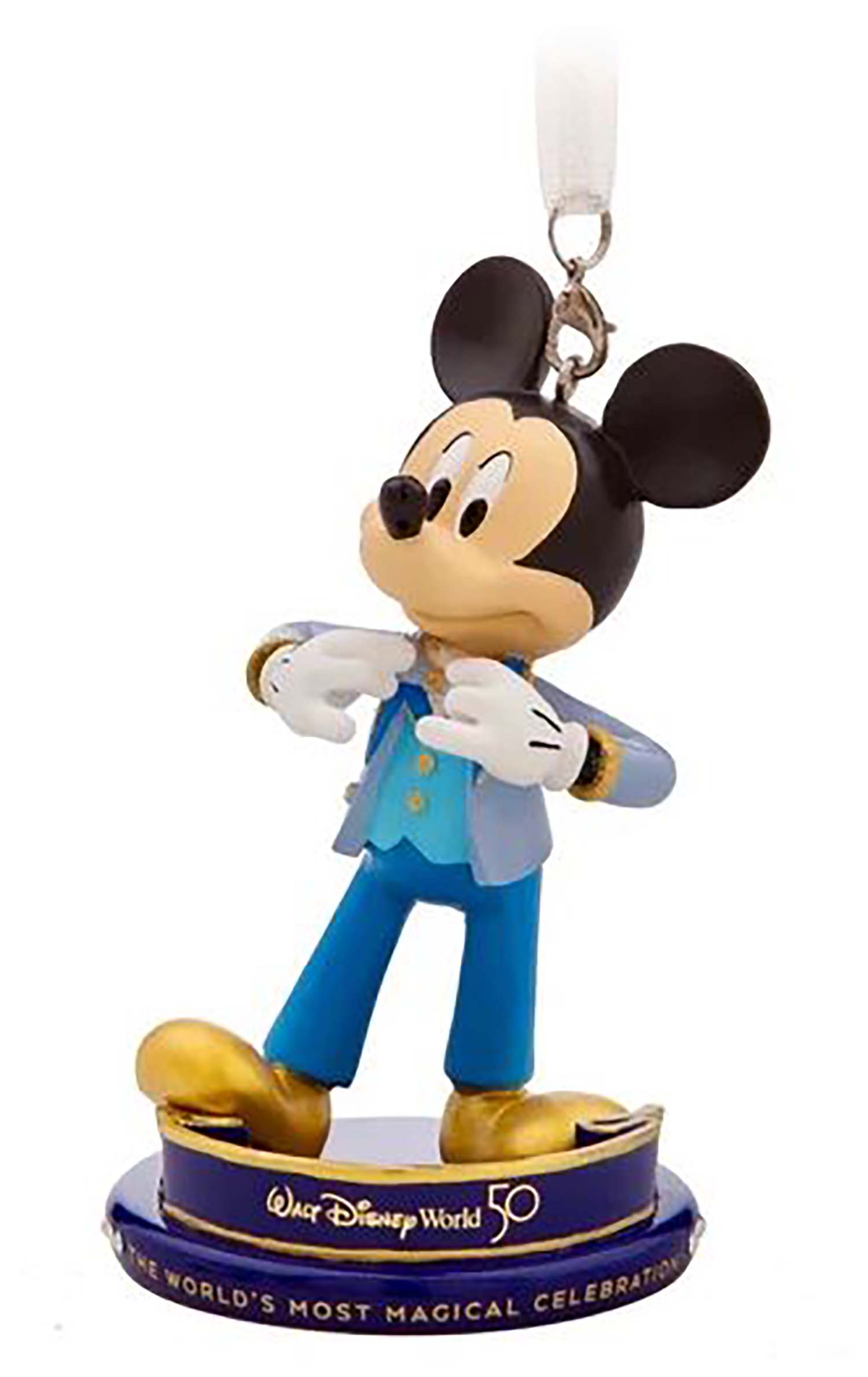 Disney Parks Ornament - 50th Anniversary - WDW - Mickey Mouse