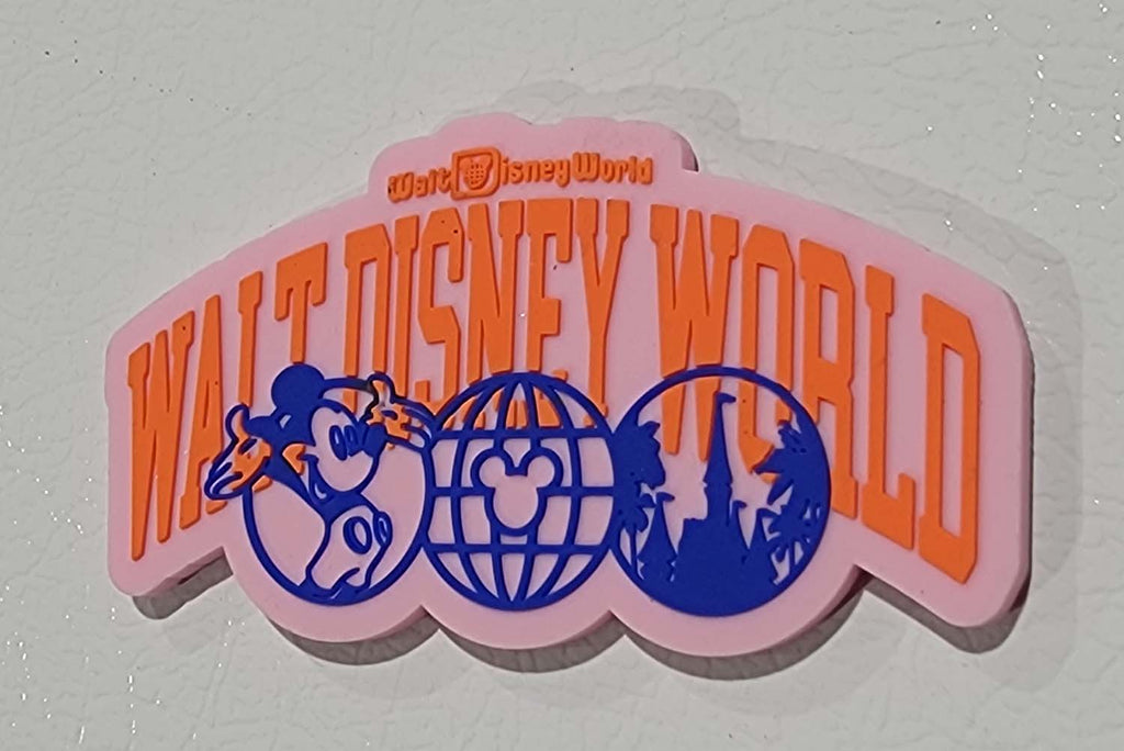Disney Parks Magnet - Walt Disney World - Mickey Icon - Pink - alternate view 2